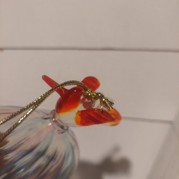 hummingbird glass suncatcher - Picture 5 of 8